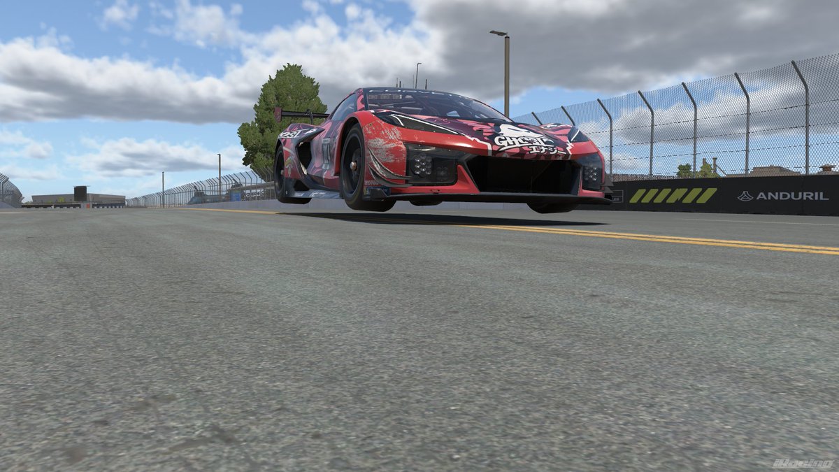 CrashNeon's tweet photo. Gives a whole new meaning to ripping around the track like a bald eagle. https://t.co/RM53A61ogV