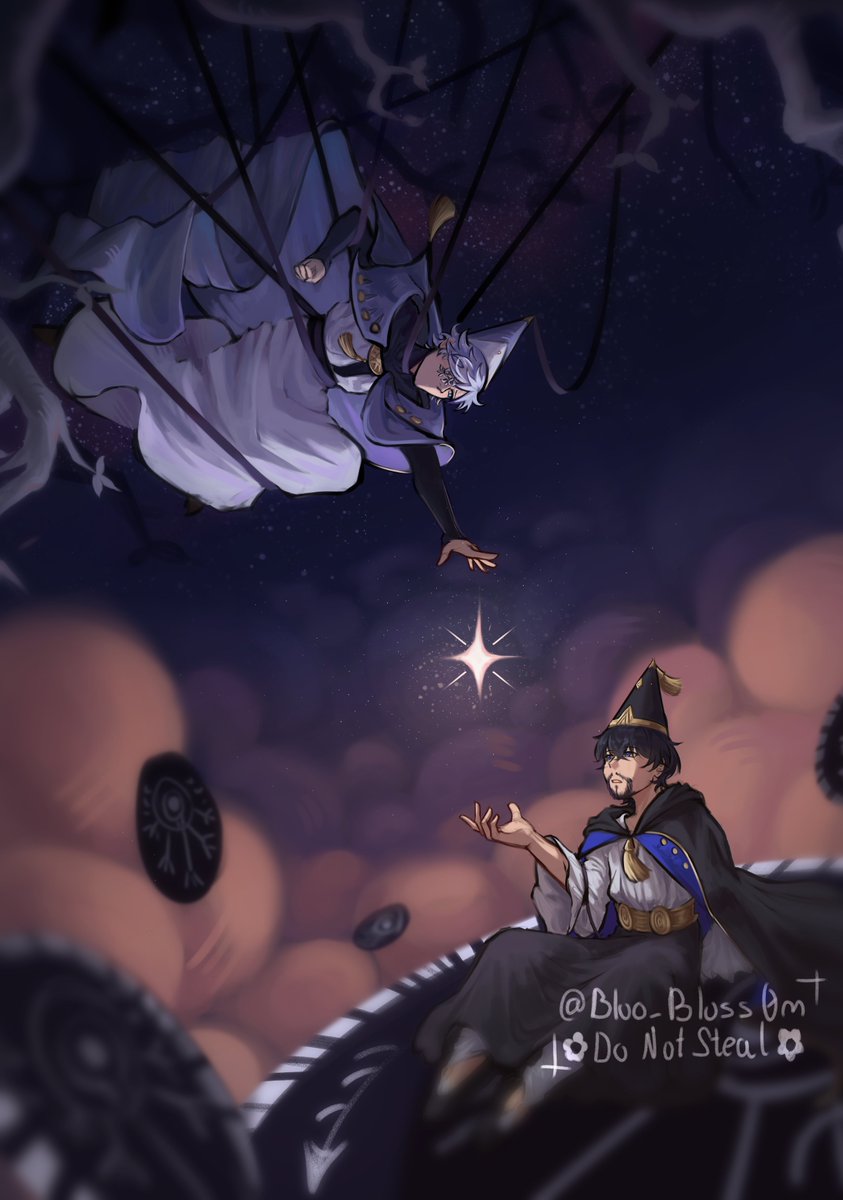 Bloo_Bloss0m's tweet photo. "...The sky's kindest, most radiant star."

#witchhatatelier #Δ帽子 #WHA https://t.co/eXBAiA4Awe
