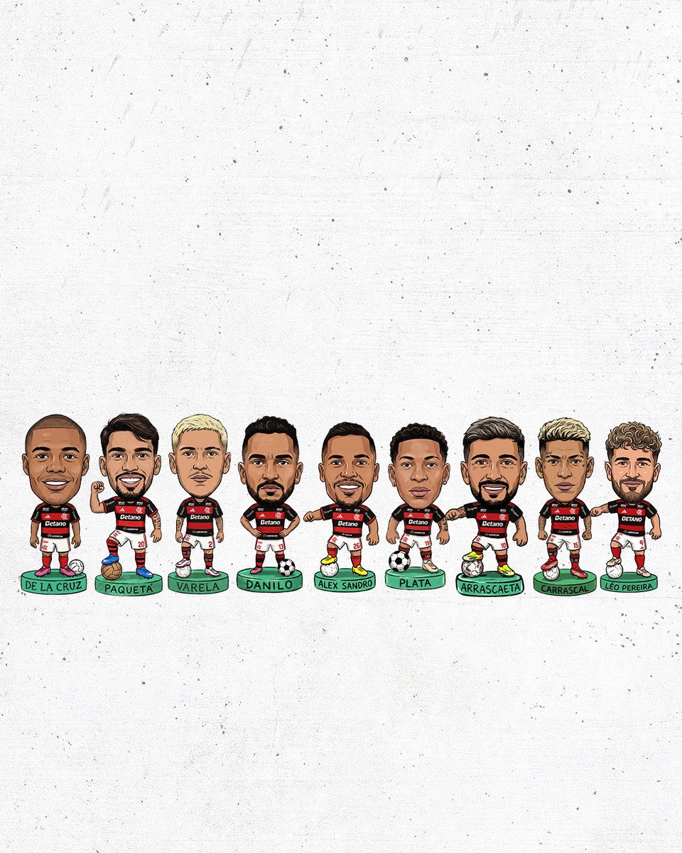 Flamengo's tweet photo. E se a nossa #SeleFla virasse Mini Craques, Nação? 🤩

O adm está fissurado nessa versão dos atletas do Mais Querido! Ficou absurda! 🔴⚫️

📺 Assista a nossa programação especial para a Copa na #FlamengoTV, no YouTube!

#FlamengoESelecao https://t.co/DIlnPL5ldT