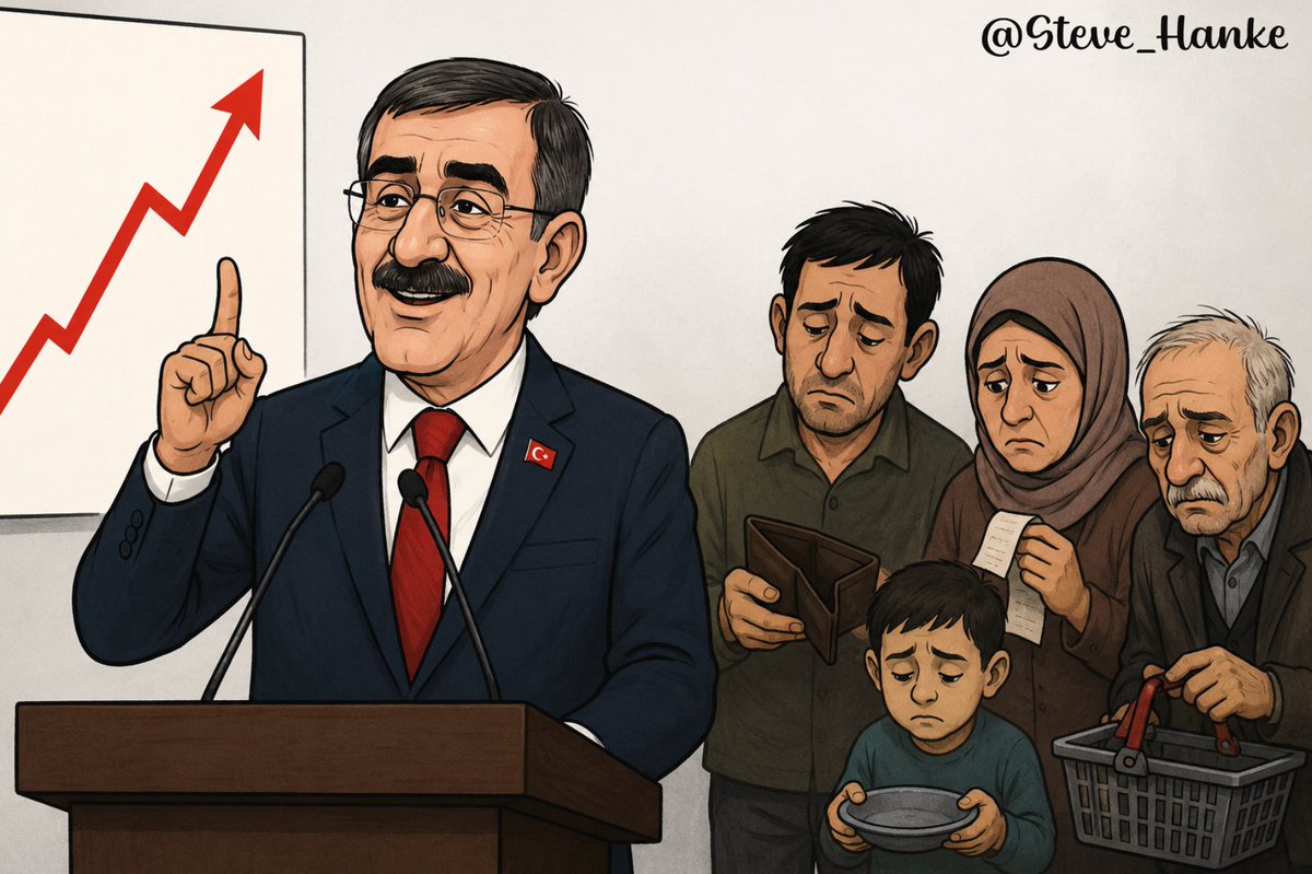 steve_hanke's tweet photo. #TurkeyWatch🇹🇷: Turkey's VP Yılmaz: "Turkey's economy continues to grow."

FINE, BUT WHAT ABOUT INFLATION?

Turkey's inflation comes in at 32.6%/yr.

INFLATION = ERDOĞAN'S ACHILLES HEEL. https://t.co/EIVkWdJLrx