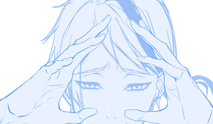 28aito's tweet photo. お仕事始める前にrkgk🐬
今日分のノルマこなしたらペン入れしよ😋 https://t.co/WkOQzz71F1