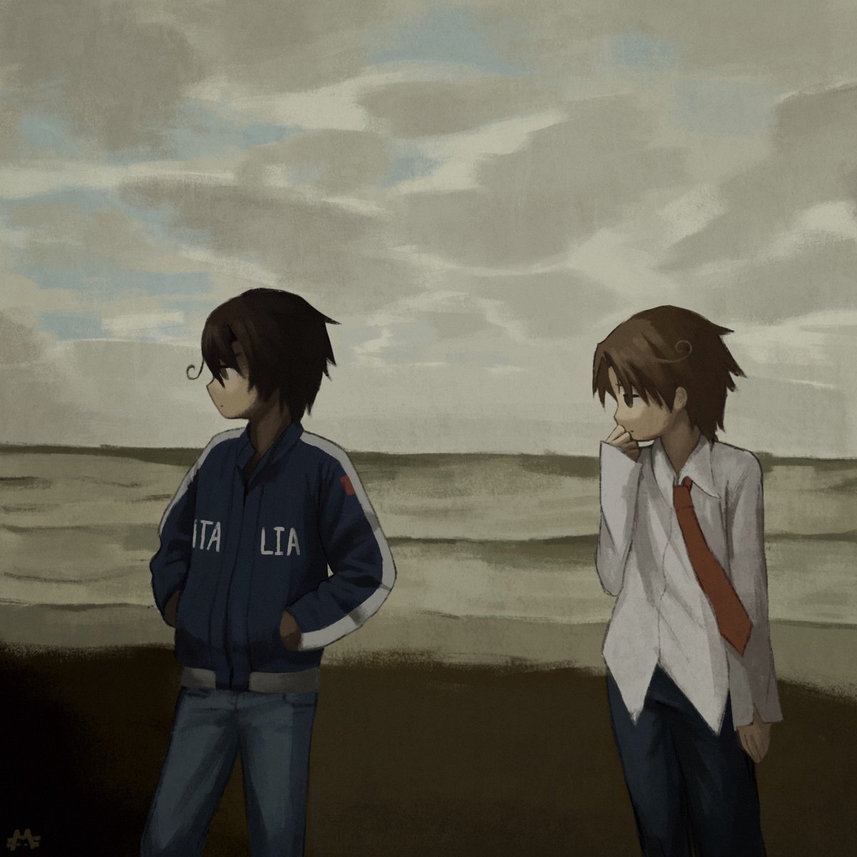 Bean834797's tweet photo. oh this looks shit💔
#hetalia #itabros https://t.co/PyN7IF2CK6