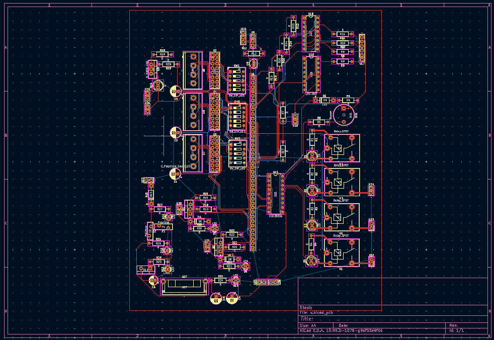BrahimDev_3d's tweet photo. Custom PCB I designed in KiCad — 3 stepper drivers, 4 relays, optocouplers &amp; dual power rails, all controlled via Raspberry Pi.

Schematic → layout → 3D render. One week.

#PCBDesign #KiCad #EmbeddedSystems https://t.co/Hd8ZxZg92P