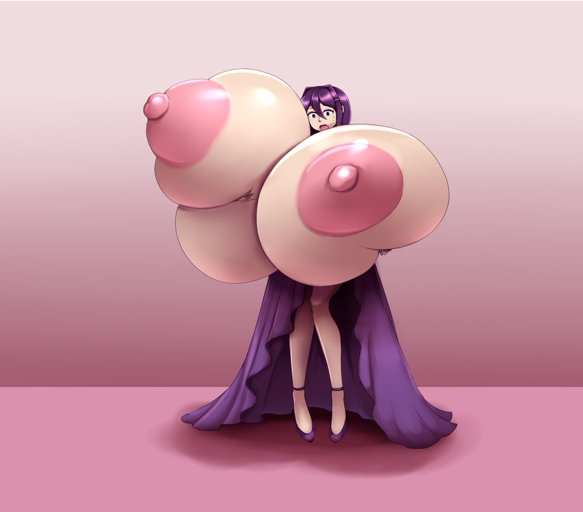 Metachoked's tweet photo. Yuri dressed really well for this date but uh... I guess her breasts had other plans 1/2 https://t.co/rTcMWwAwDD