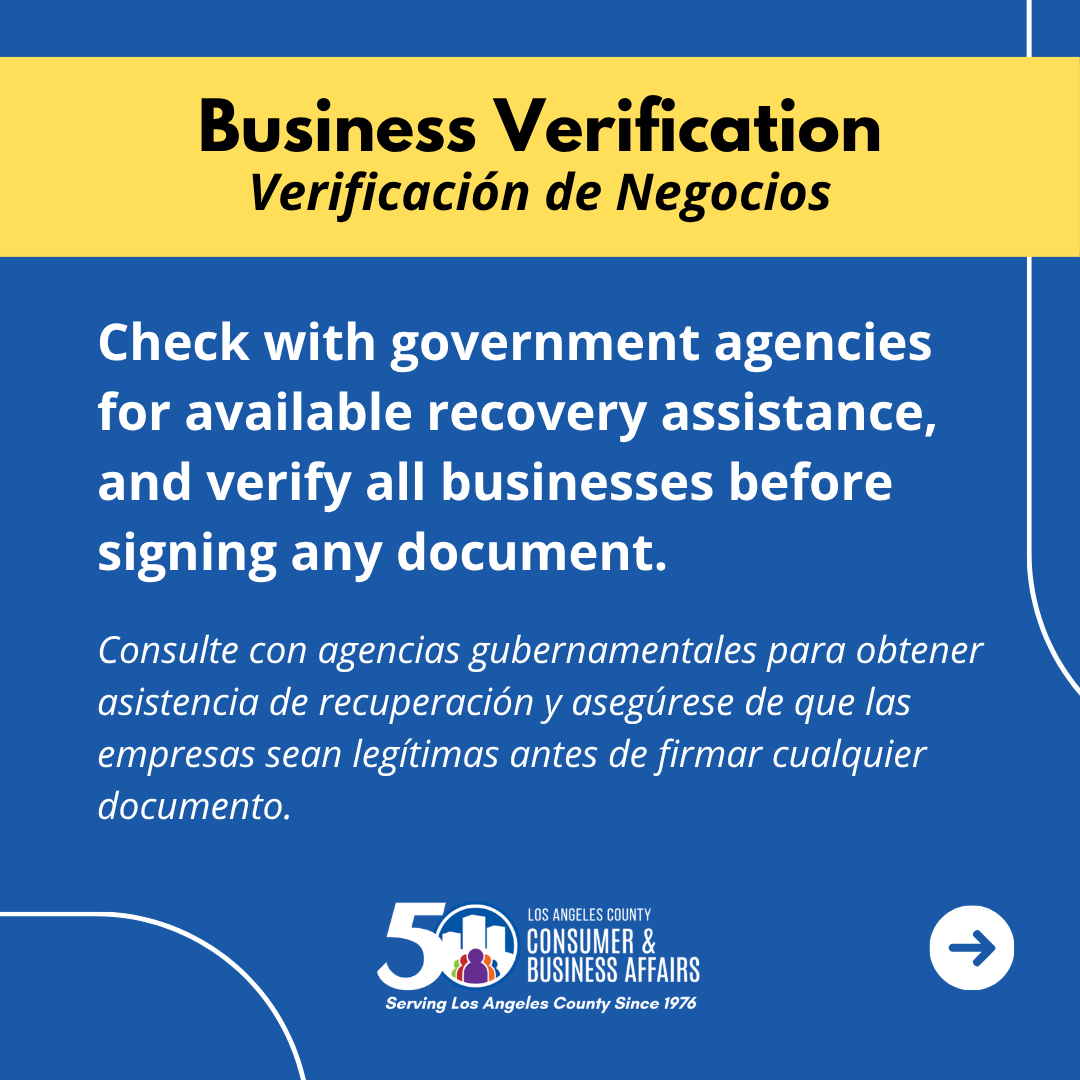 L.A. County Dept. of Consumer and Business Affairs tweet media