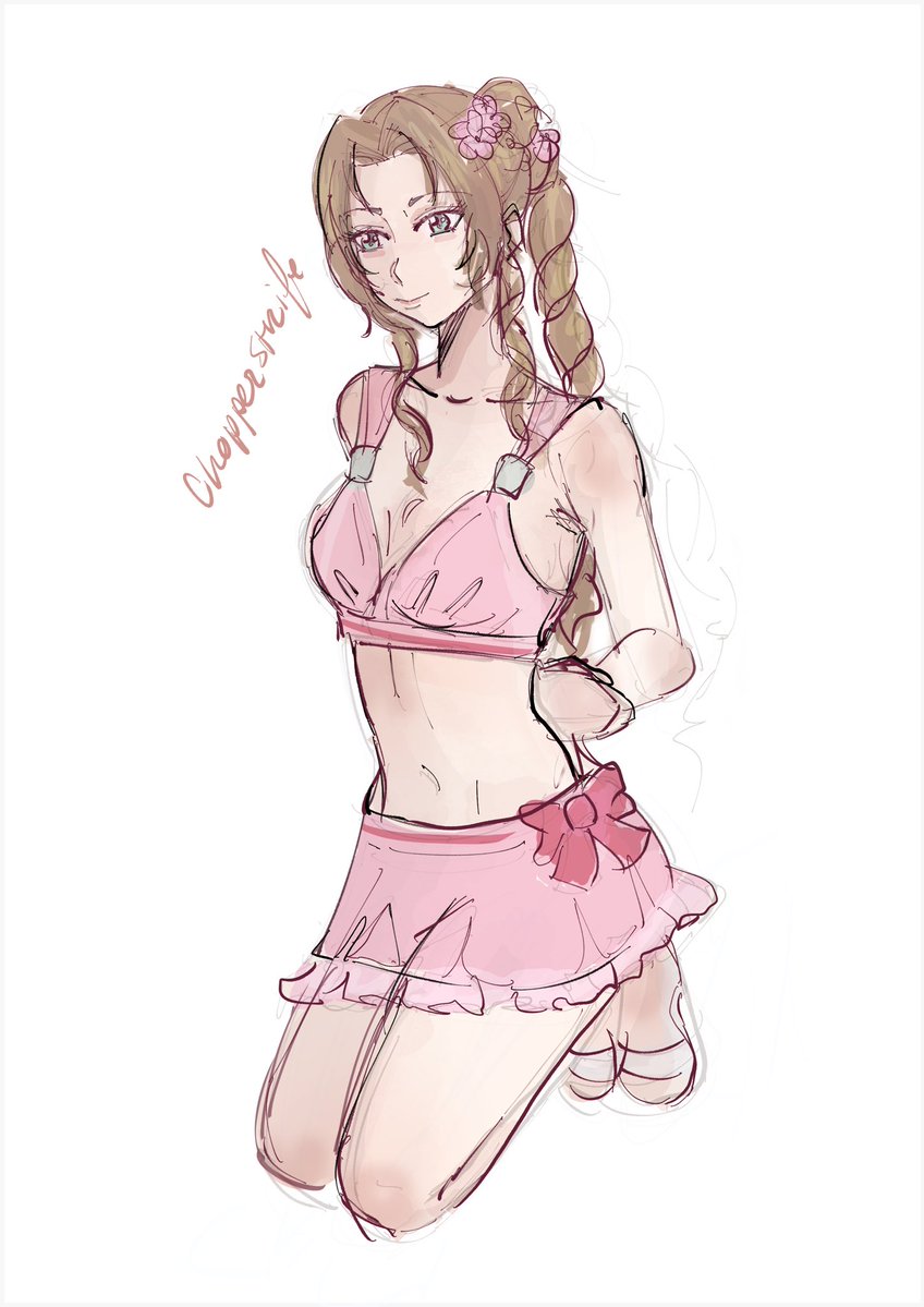 ChopperStrife's tweet photo. Aerith 👙💕 https://t.co/u4KbHoTBac