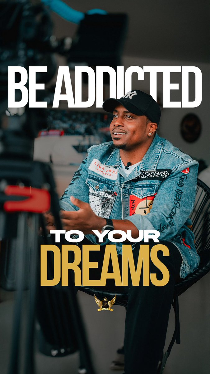 marcusmajors_'s tweet photo. You gotta be addicted to your dreams. 💭

That’s my secret. 🔑

Maybe I’m a little delusional… but it’s working. 😅

#DreamBig #BeAddictedToYourDreams #bedelusional #LockedIn #MMajors https://t.co/j8SvmFxVgJ