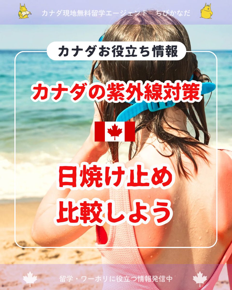 CHIBI_CANADA's tweet photo. 日焼け対策ちゃんとしてる？
バンクーバーで買えるおすすめ日焼け止め特集

https://t.co/1KPAXGJvYP https://t.co/HURyASM8Wf