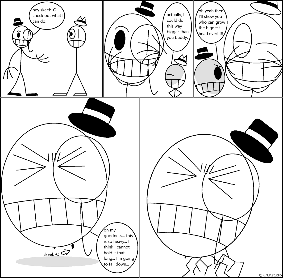 ROLICstudio's tweet photo. THE BIZARRE LIFE OF PABLO, comic 1, Mr. bokko &amp; skeeb-O. #art #drawing #drawings #comic https://t.co/NNdXRx8Orl