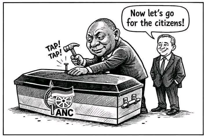 Michael83918292's tweet photo. @SABCNews Dear fellow MARCH AND MARCH
The ADDITIONAL MANDATE for 30 June 2026 must be about the grigamba Cyril Ramaphosa to step down from government
Cyril Ramaphosa thinks South Africa belongs to his msunu ka mamakhe no babwakhe we sell out
#NationalShutdown #ramaphosamustgo now ๐ฉ๐ฎ https://t.co/kjyFnk5rRx
