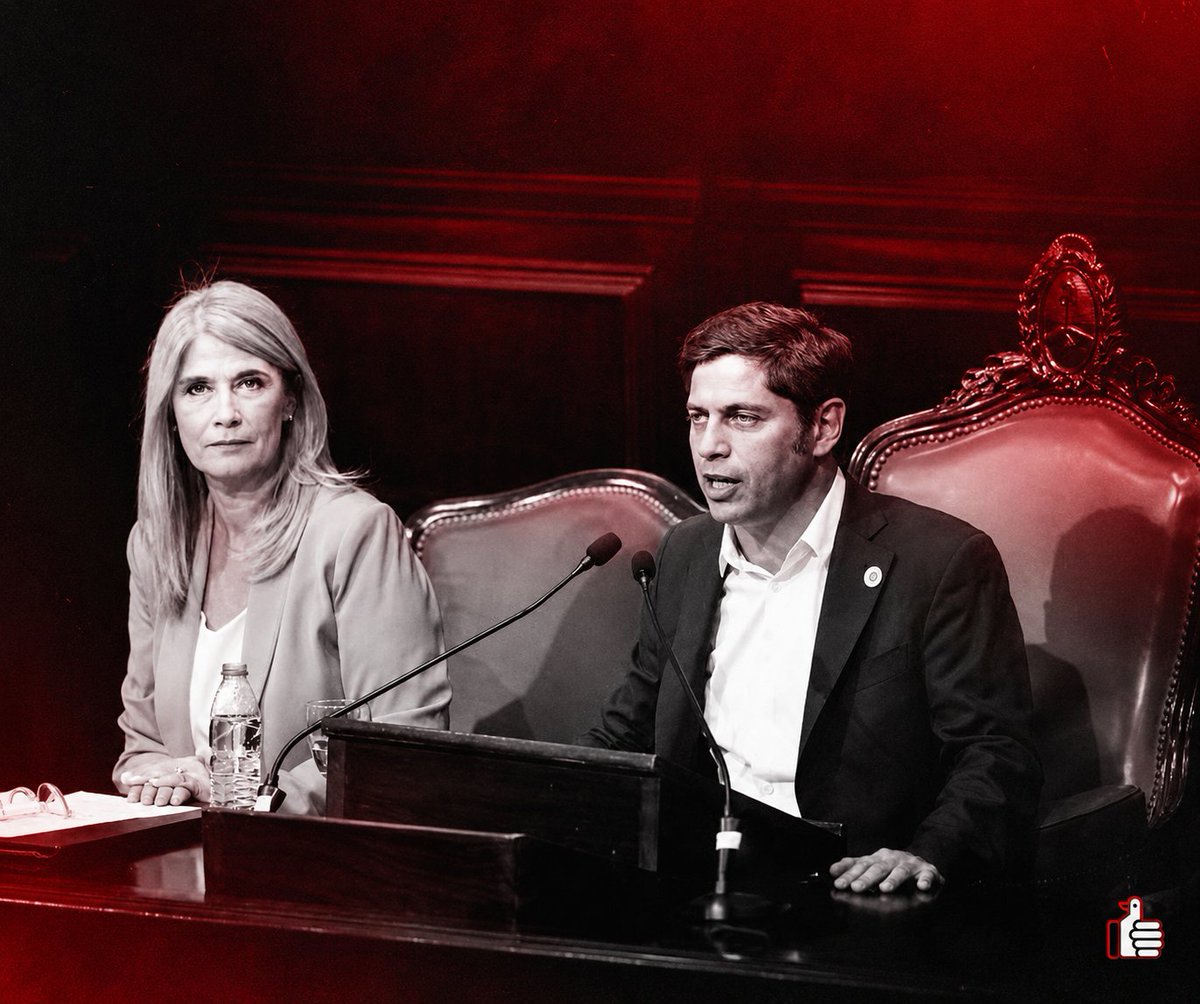elduckpost's tweet photo. EL SENADO BONAERENSE DE KICILLOF NO SANCIONÓ NI UNA LEY EN 2026, PERO GASTÓ $428 MILLONES POR DÍA 🚨

Paralizado por la interna entre Kicillof y el kirchnerismo, la cámara tiene 1.062 empleados y cero leyes sancionadas en lo que va del año.

Terrible 💀 https://t.co/cYeO14aiJb