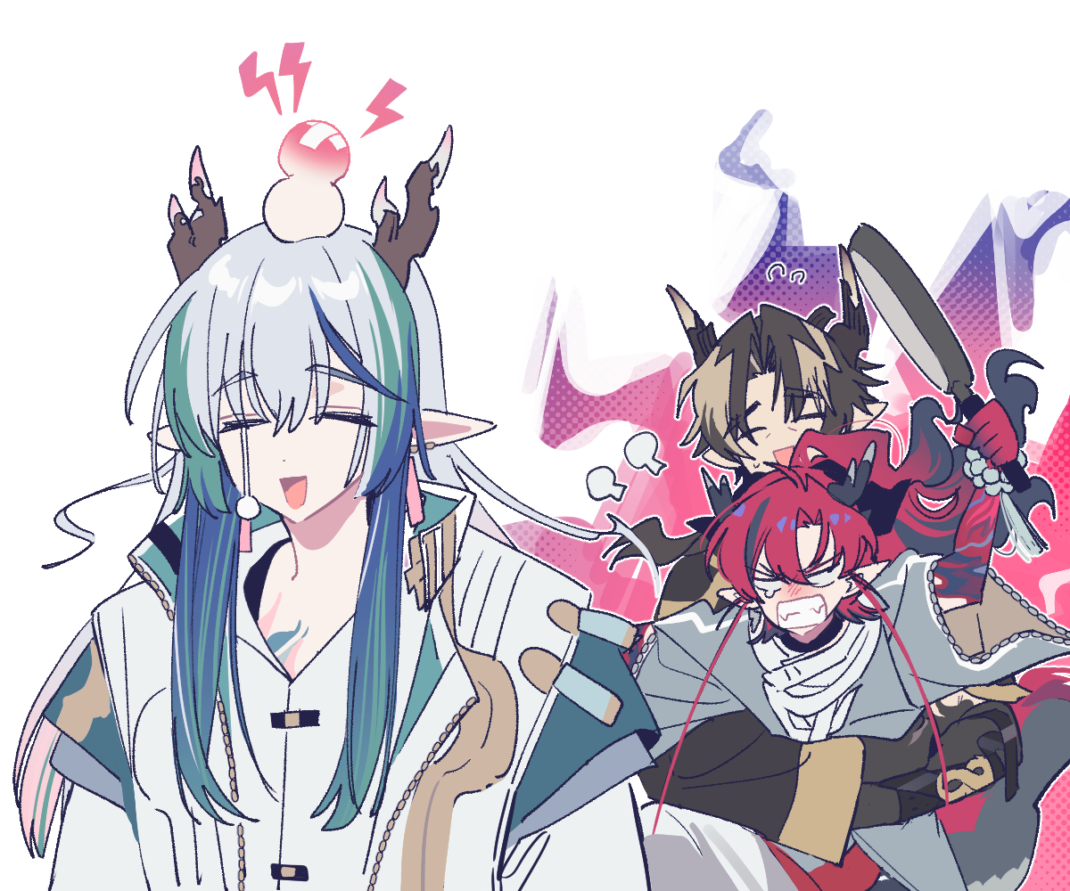 BABOODOC's tweet photo. #Arknights #明日方舟 #重岳 #易 #余

나한테 이(Yi) 자식을 두 대 때릴 수 있는 기회가 주어진다면 열 대 때릴 거임 https://t.co/3xv3NP0Pnu