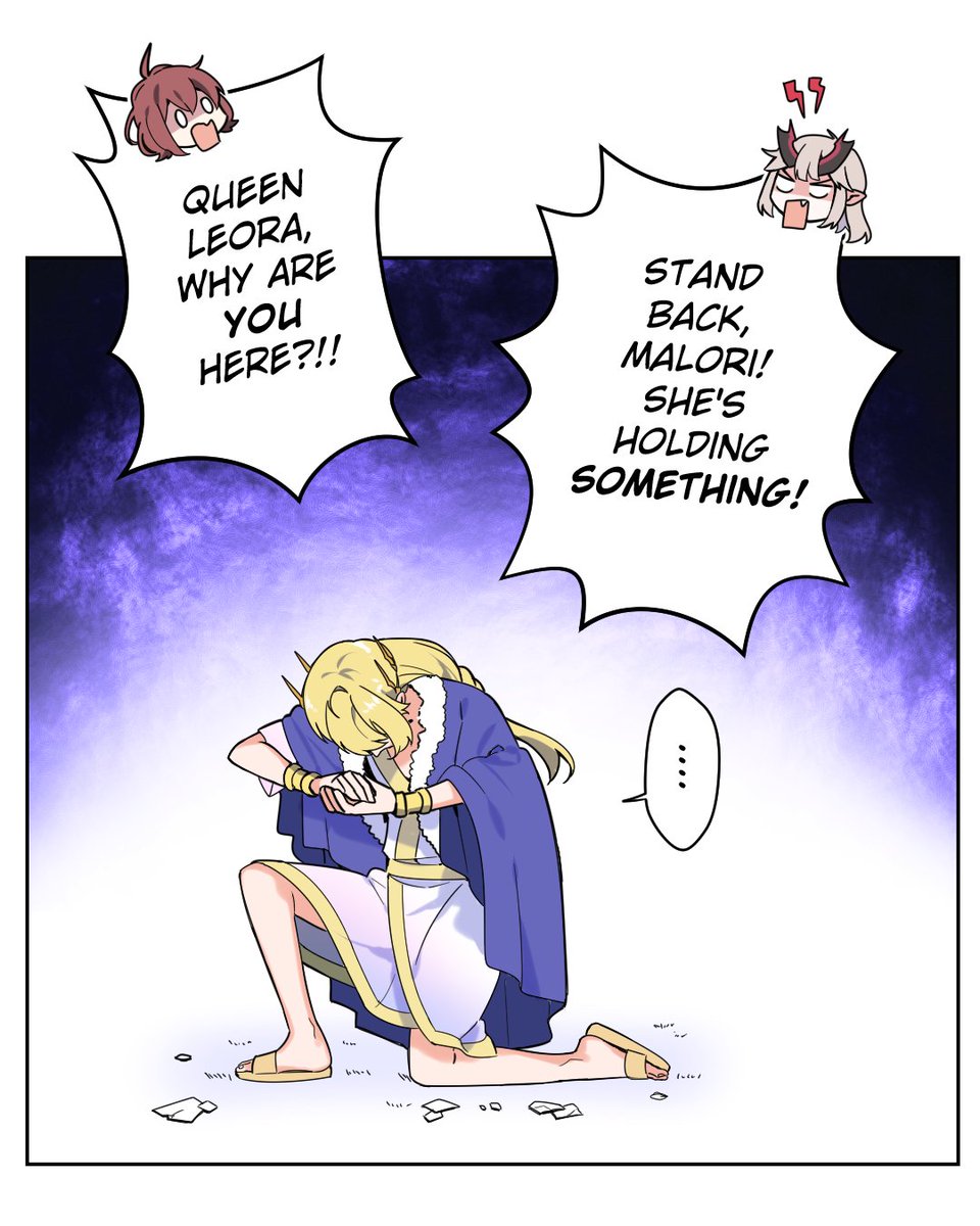 Color_LES's tweet photo. Mage &amp; Demon Queen Unofficial Epilogue EXTRA 02 [Complete] 1/2 https://t.co/kQ5UHelNVm