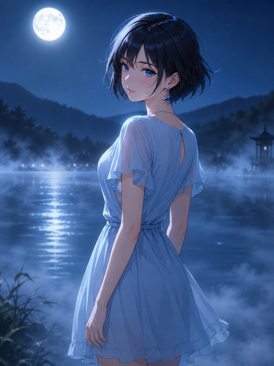 REd8358's tweet photo. #moonlightfantasy
月光ライティング４パターン作ってみました。
- 月明かりの向こうで、夜が息をする - https://t.co/QI6yXzlsv1