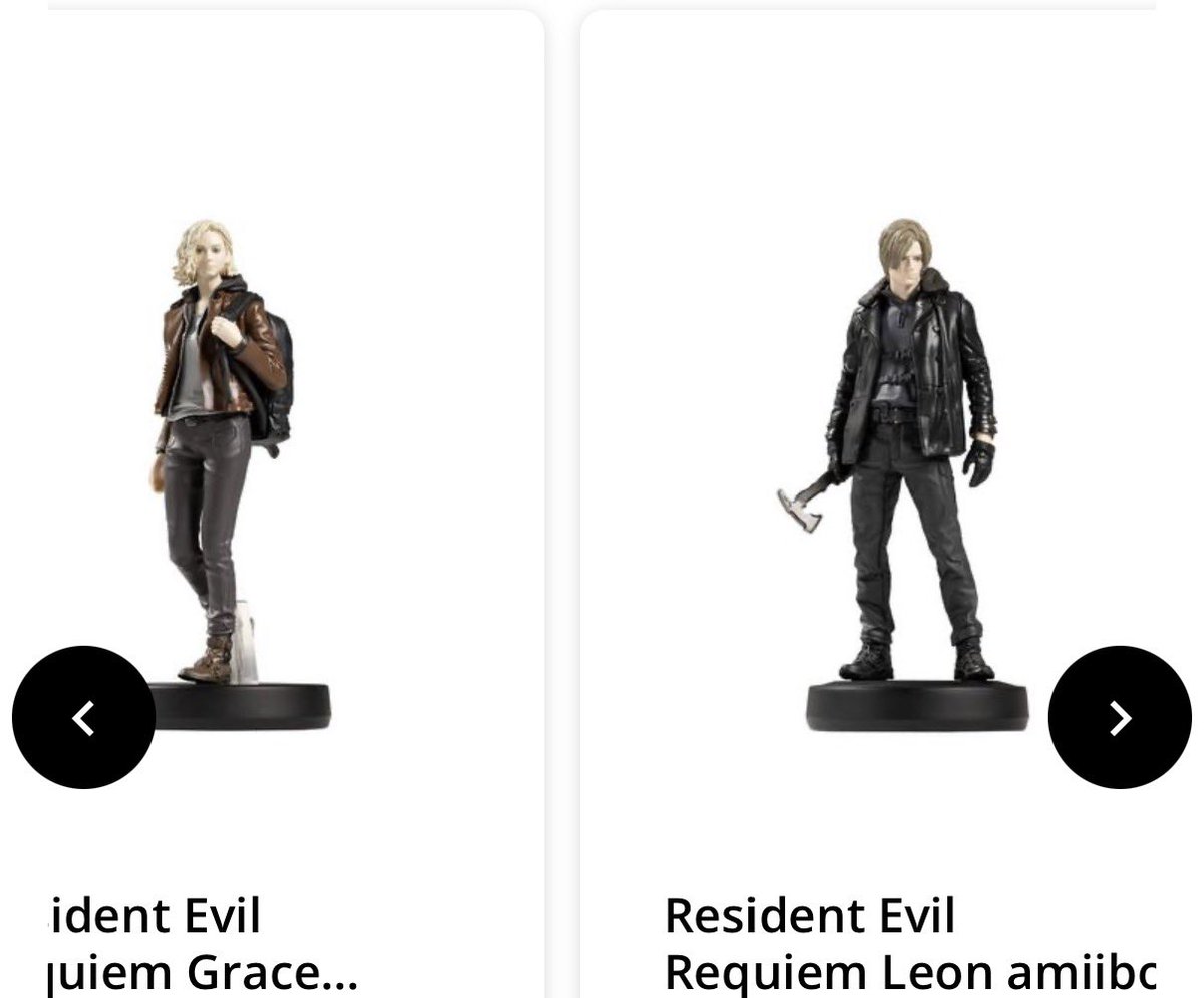 badatrequiem's tweet photo. guys who’s getting the resident evil requiem amiibos when they release https://t.co/4fJ3txFYXG