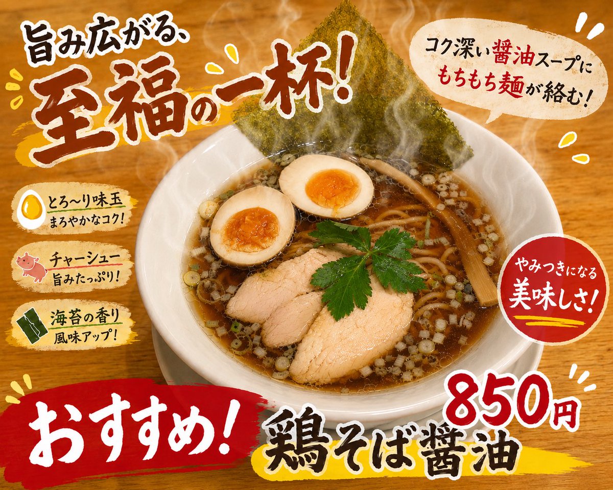 mutahiro_miya's tweet photo. おはようございます☀
中華そばムタヒロ堺東店です🍜

今日も涼しくて過ごしやすそうですね❗️

ランチや夜ご飯、〆のラーメンにお待ちしております^_^

ラーメンからつけ麺、まぜそば、冷やしラーメンまで美味しく仕上がっております♪

本日も1日よろしくお願い致します🙇 https://t.co/onzw35rmu2