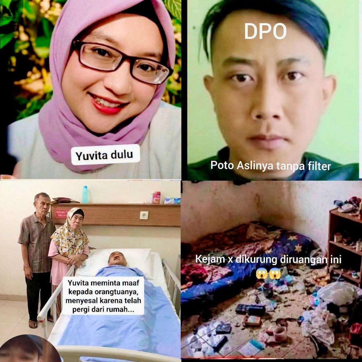 joglodejava's tweet photo. Ternyata Pemilik kos sering
mendengar sesuatu dib3nturkan ke dinding, tapi tidak ada suara t4ngisan😱

Menurut keterangan k0rb4n kepada keluarga, Memang sampai Yang punya Kos pun nggak berani untuk mengecek apa sebenarnya terjadi dibalik dinding Kamar taufik karena sering terdengar tuh Ada sesuatu Yang seperti dib3nturkan ke dinding. tapi Yang membuat mereka tidak begitu curig4 adalah karena tidak Ada suara menangis walau suara padahal b4nturan tersebut sangat ku4t. 

pernah juga nih tetangga dan pemilik Kos sedikit curig4 mengenai taufik apa sih sebenarnya terjadi di dalam kamar kos pel4ku tersebut. tapi ketika  ingin mendekatkan diri ke pel4ku, taufik terlihat mengasingkan diri.  jadi taufik ini seperti mengisolasi diri dari tetangga tetangganya, padahal sama sama ngekos. 

dan ternyata suara b3nturan itu adalah kep4la k0rb4n yang dih3mp4skan kedinding. cuman kenapa dia tidak menj3rit , minta tolong atau menangis? karena ketika dia dizikza dan dia menangis ataupun mengeluarkan suara maka sikzaannya semakin p4r4h karena taufik ini tak Ada belas kasihan sama sekali. 

oleh sebab itu k0rb4n ini menahankan r4s4 sakit sampai kep4l4nya itu bengk4k dan membusvk. dan karena sudah lamanya itu ditahankan hingga ketika di ronsen kepl4nya itu udah penuh dengan ret4k2 permanen dan bentuk kepalanya pun jadi rus4& karena luk4 Yang didiamkan bertahun-tahun.

#fyp
#beritaviral
#fotofyp
#jangkauanluas