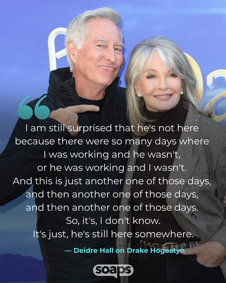 salemvault's tweet photo. BTS 📸 | soapsdotcom via instagram

— It’s been an amazing 50 years of watching @DeidreHall play #MarlenaEvans on @DaysPeacock! We caught up with the #DaysOfOurLives star, and a few of her co-stars, during the onset celebration for her thoughts on her years in Salem.

#days #dool https://t.co/DniZSmlypk