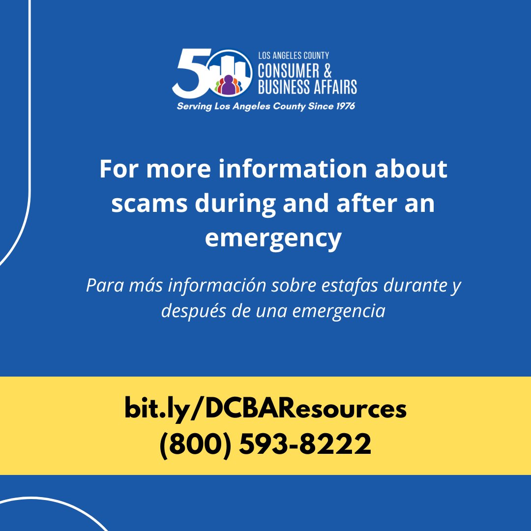 L.A. County Dept. of Consumer and Business Affairs tweet media
