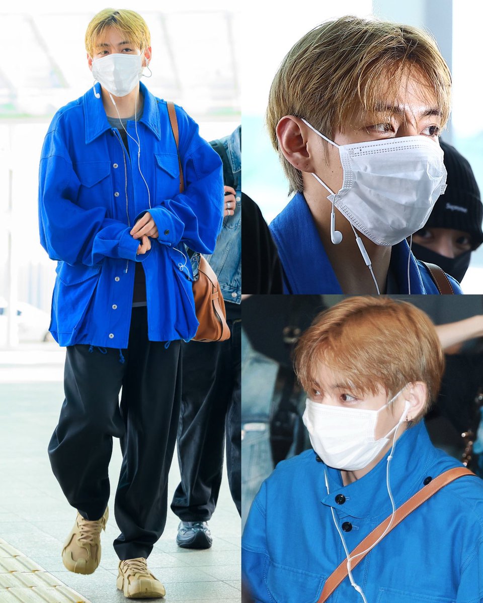 Taehyungimpact's tweet photo. Taehyung’s airport looks ✨ https://t.co/6ec8HYhbLS
