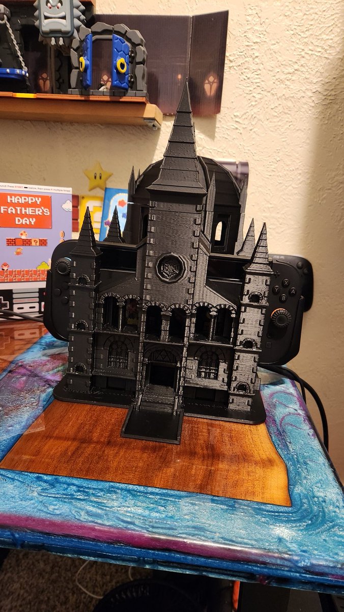 juicebox988's tweet photo. 3D printed the Temple of Time from OoT #Switch2 dock https://t.co/gDG3i5xBDb