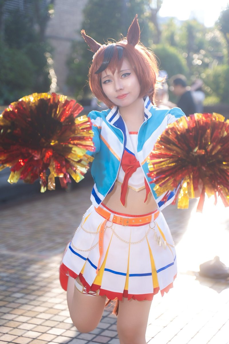 pumpkin_hkr's tweet photo. ⚠︎コスプレ/cosplay⚠︎
【ウマ娘】
ナイスネイチャ(チア)

「今日も1日、ファイトー！」

📸/ランスさん(@Rance_Brionac )

#ウマ娘になってしまいました
#アコスタ池袋 https://t.co/tZO7ce4fGS