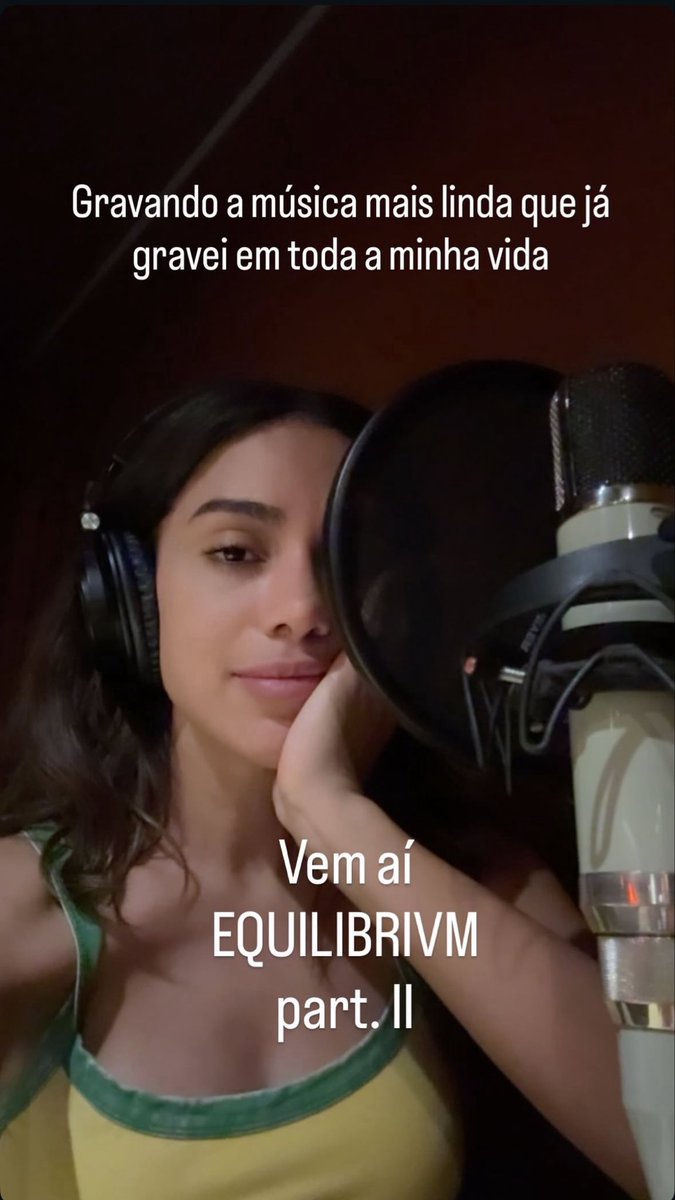 AcessoAnittaR's tweet photo. 🚨 Anitta está gravando a EQUILÍBRIVM PART II. https://t.co/x8Xpa6BxCI