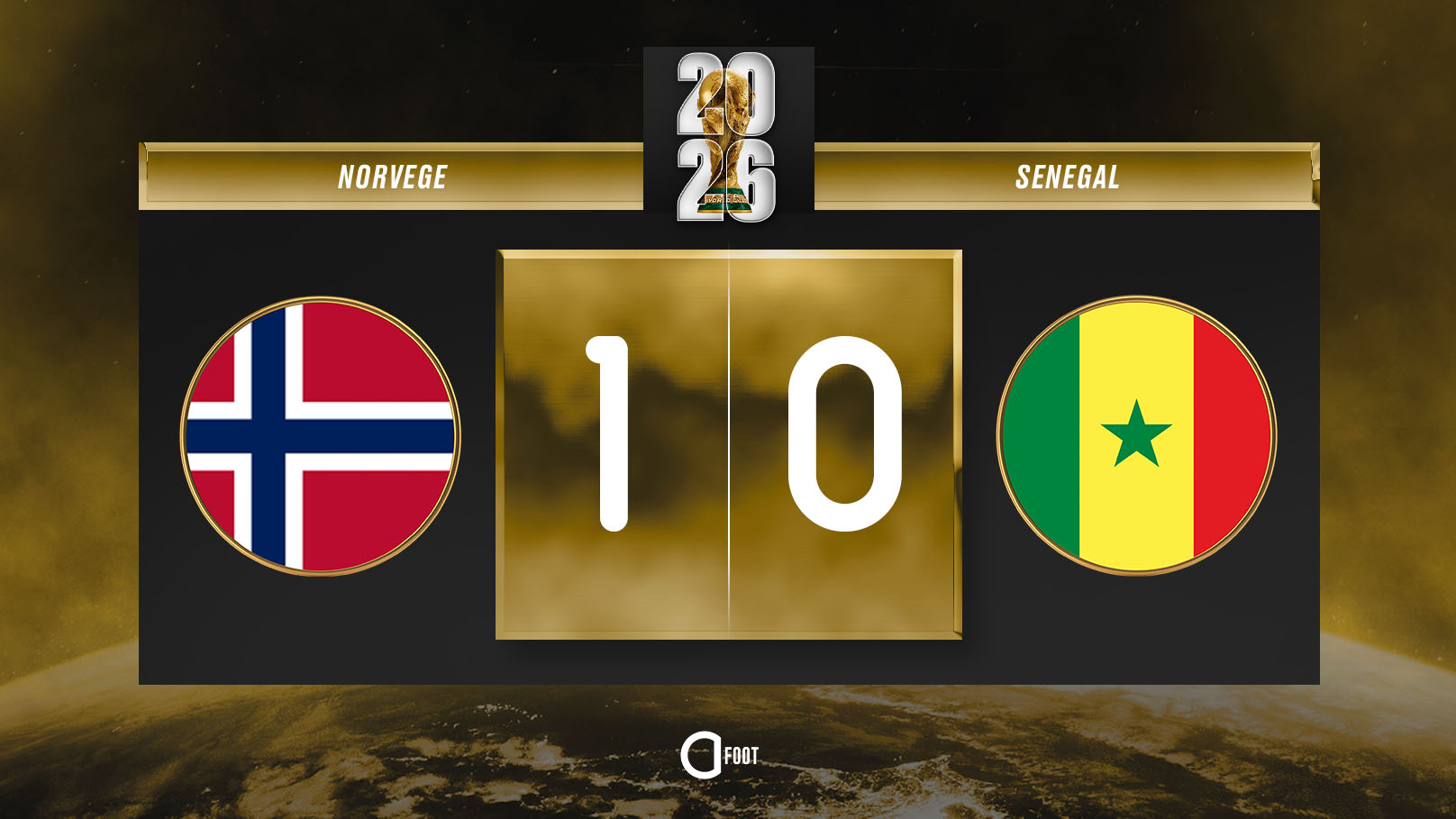 ⏱️ MI-TEMPS !

NORVÈGE 🇳🇴  1-0  🇸🇳 SÉNÉGAL...