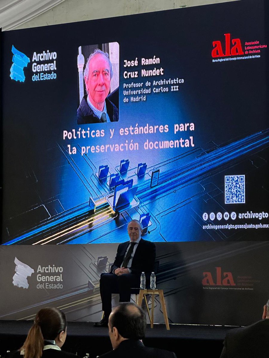 agepuebla's tweet photo. #PorAmorAPuebla | Nuestra titular @pliego_jes28 asistió al Segundo Congreso Internacional de Archivos Guanajuato 2026, encuentro organizado por el @archivoGTO, que reúne a especialistas para intercambiar experiencias y fortalecer las buenas prácticas en gestión documental. 🗂️ https://t.co/0g39DFGUqo