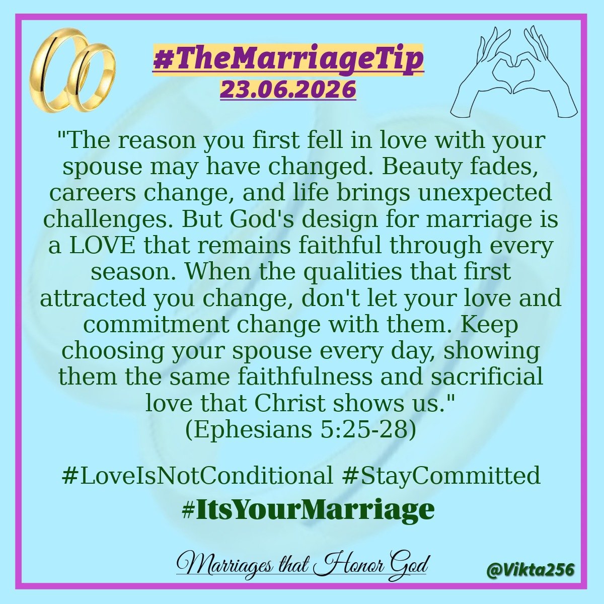 tvvikta264's tweet photo. #ItsYourMarriage https://t.co/n7tKLRXPBi