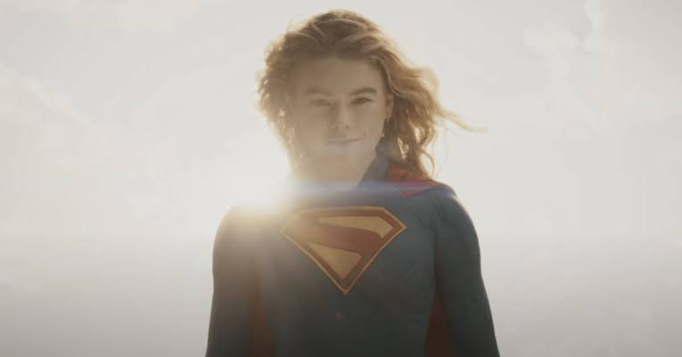 DirectorRB3's tweet photo. SUPERGIRL shoots for the stars and successful sticks its landing. A fast-paced western space opera that doesn’t waste; ALL gas no breaks. Millie Alcock is a bright new star who I can’t wait to see more in the DCU! But if you’re a dog person, attend with caution #Supergirl https://t.co/RlKtiBE1xd