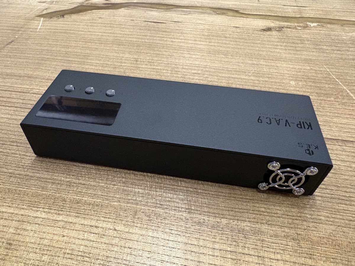 人気のパワーサプライ K.E.S KIP-V.A.C.9 Limited Color Black 入荷