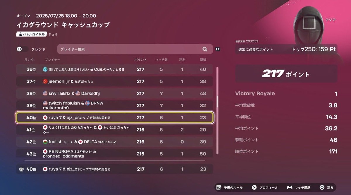ruyapp's tweet photo. アメ西　div3 @1
アメリカ西　ディビジョン3 @1
＄100
 #フォートナイト大会募集 https://t.co/QgCo1MRPLs