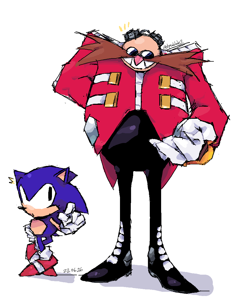 dynablade2's tweet photo. birthday sonic... and eggman https://t.co/dMw5vohIpm