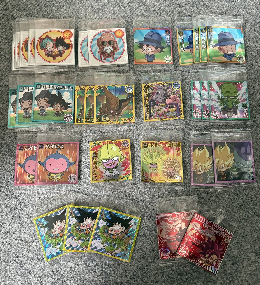 trunksgSSJ3's tweet photo. 【交換】

ドラゴンボール 超戦士シールウエハース超 
激闘の記憶 ドラゴンボールウエハース 10th

求)画像1

譲)画像 2.3.4(他作品も含)

2:1や3:1の交換も可能です。(こちらが多枚出し)
  
どなたでもDM、リプライよろしくお願いします。

#ドラゴンボールウエハース 
#ドラゴンボール https://t.co/YepB9n5g7I