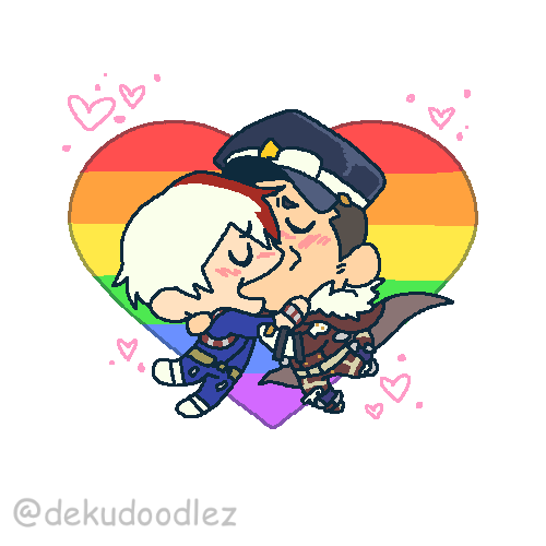 tdin111's tweet photo. I AM BEYOND OVERJOYED THANK YOU FOR THIS BEAUTIFUL PIECE @dekudoodlez 😭🥹 https://t.co/bcTYJjuuyT