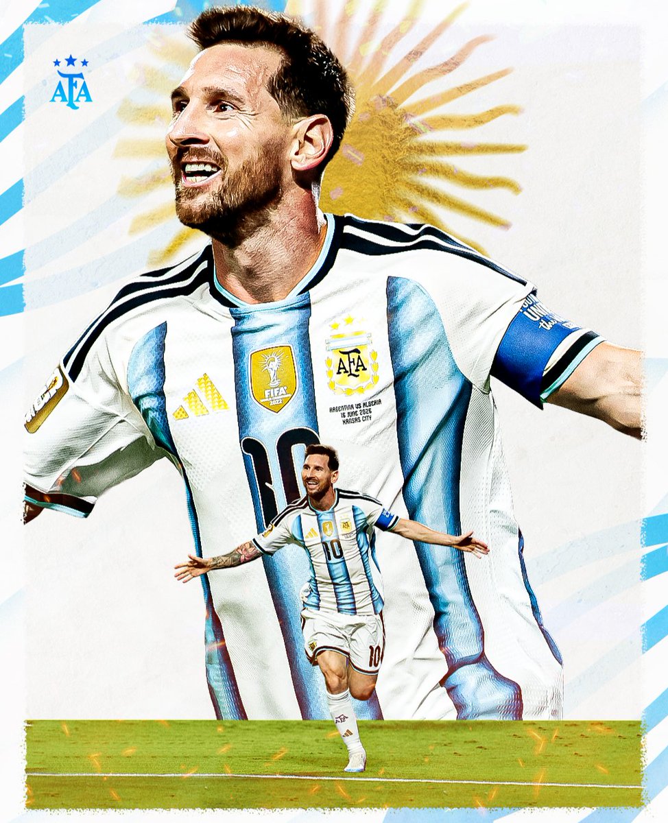GAITANEZ's tweet photo. ⚽ @LionelMessi0K #Messi se convierte en el máximo goleador de todas las Copa del Mundo y rompe un récord inmortal 🇦🇷🇦🇷🇦🇷⭐⭐⭐ https://t.co/VhMP23QTgL