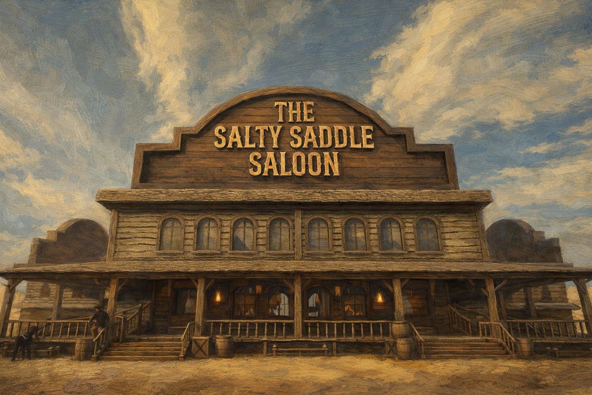 IsabisSL's tweet photo. [: #SL23B TEASER :] A sneak peak at the Salty Saddle Saloon where I shall be performing my main show on Tuesday 23th June at 2 PM SLT! Bring the posse over and we'll ride 'em high for a progressive trance spectacular!  🎂

#SL23B #SecondLife #VirtualWorld #Metaverse #MusicFest https://t.co/tIz2JA6PkN