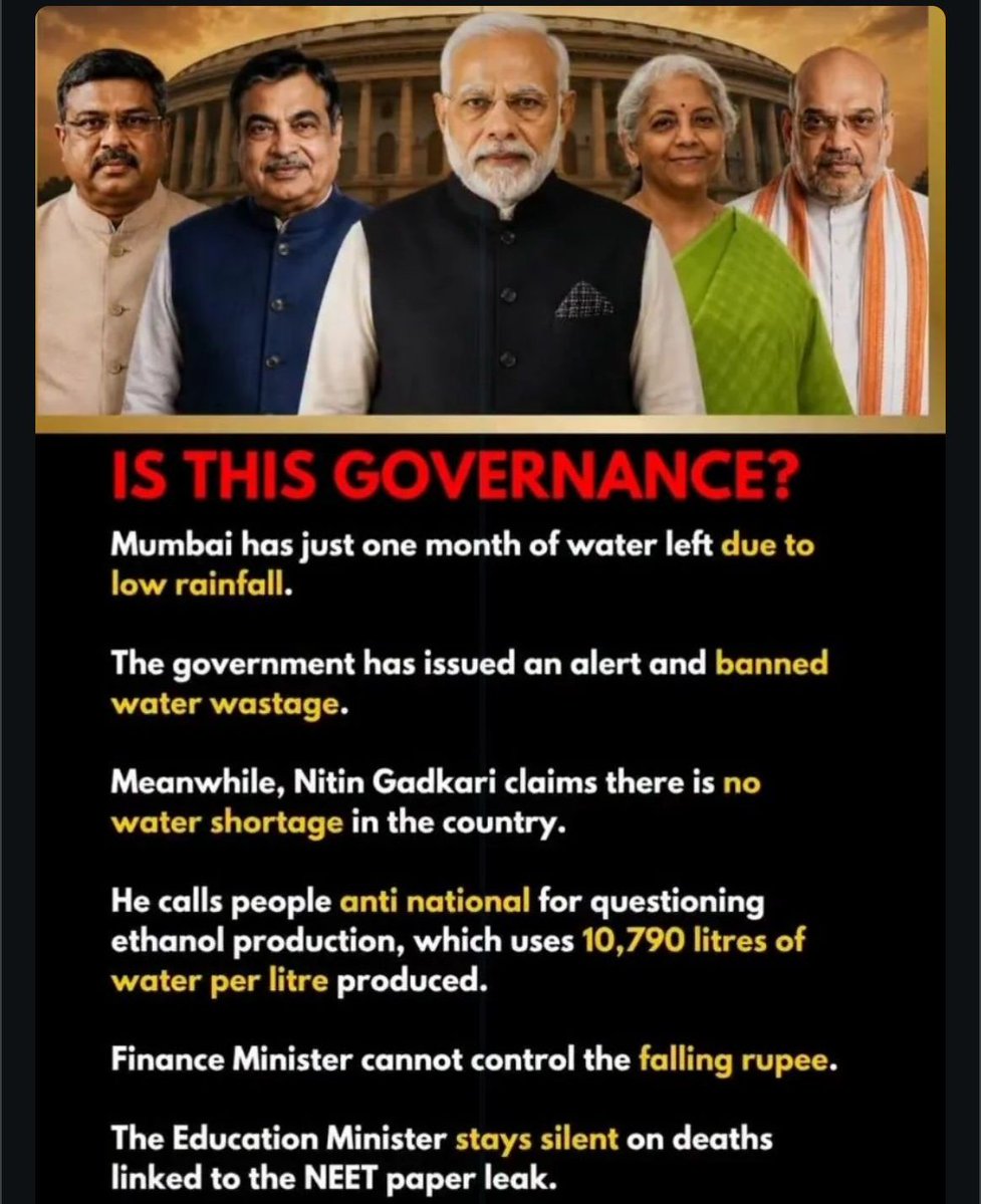 RohitMishra2024's tweet photo. 🚨🇮🇳 Modi and His Cabinet Failed Where It Mattered Most. https://t.co/ncnh27pWEU