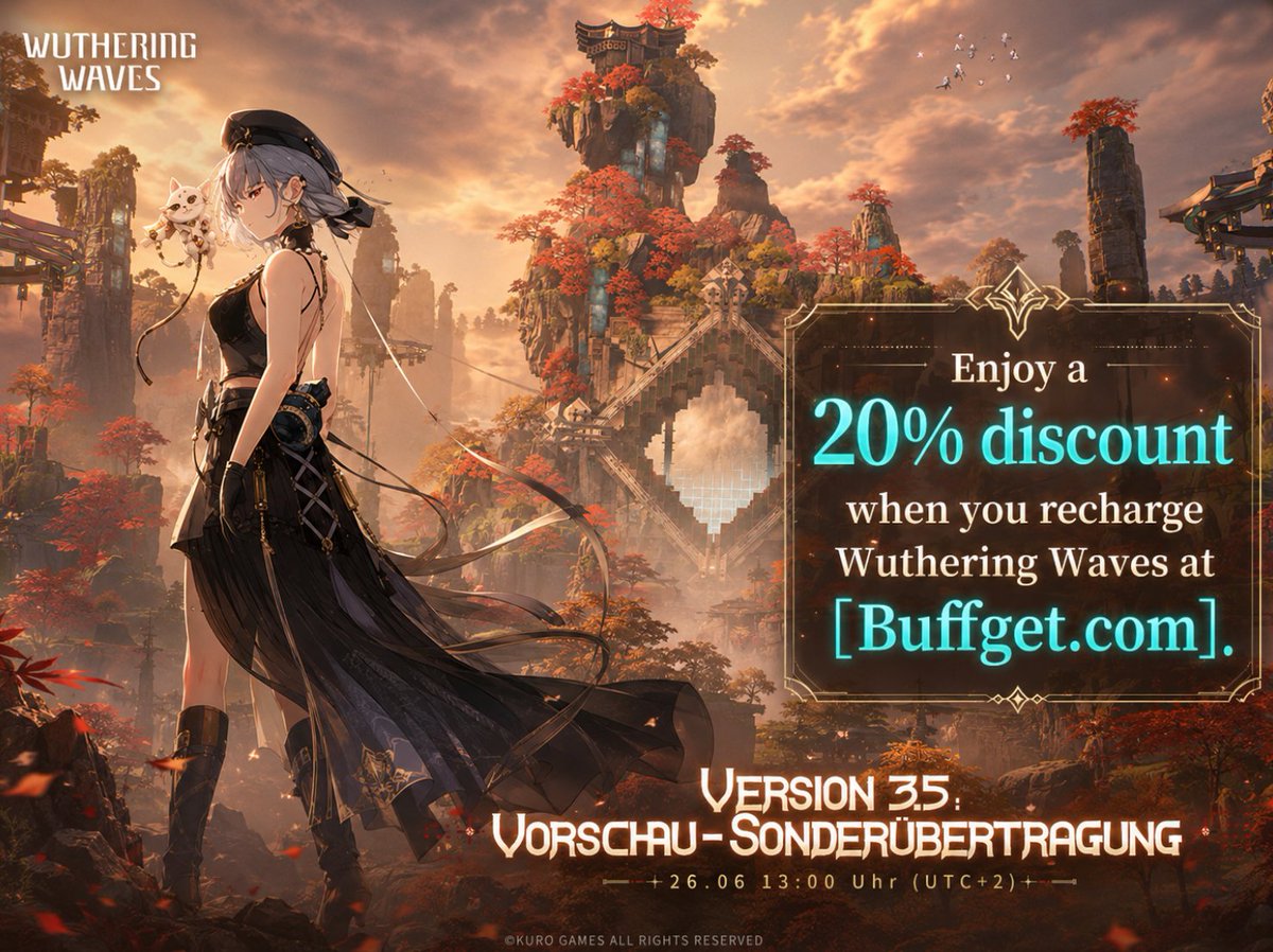iBuffget's tweet photo. NEW HOLOGRAM TIER 7? ⚔️

Forget V3.5 stream codes. Analysts spotted frame-traps in the teaser, hinting at new Hologram bosses that bypass dodge i-frames. Time to upgrade your Resonators.

Up to 20% OFF Lunite: https://t.co/liEhXABMHZ https://t.co/i1ojNGKWQ6