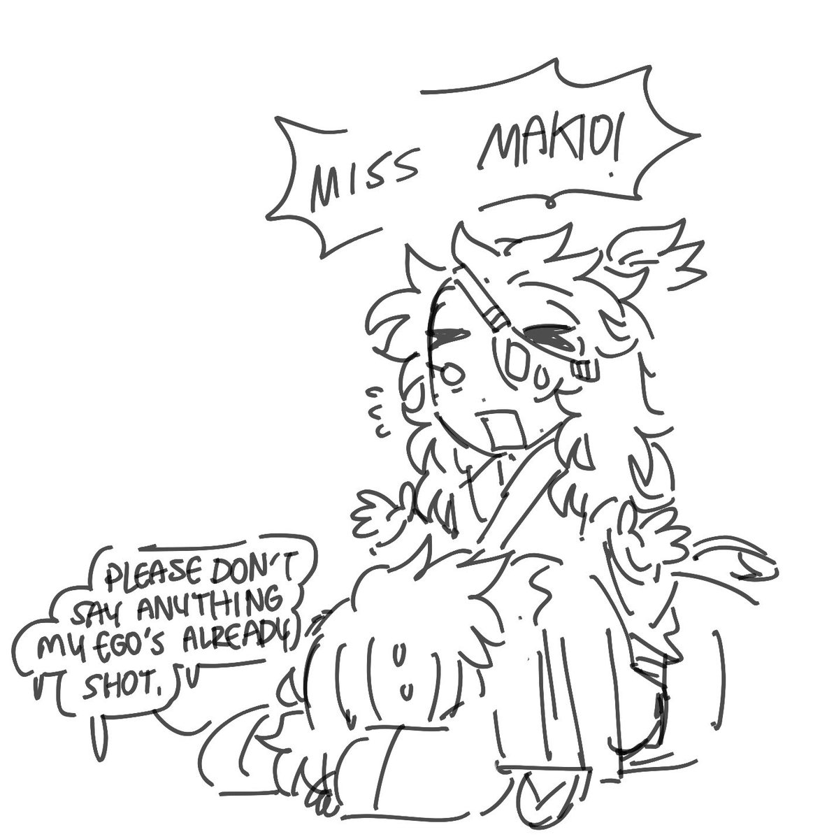 muidoroid's tweet photo. uzurenwives…. i feel like makio likes to prove that shes strong to rengoku even though he doesn’t care about that kind of stuff LMAOA https://t.co/tywixieBRz
