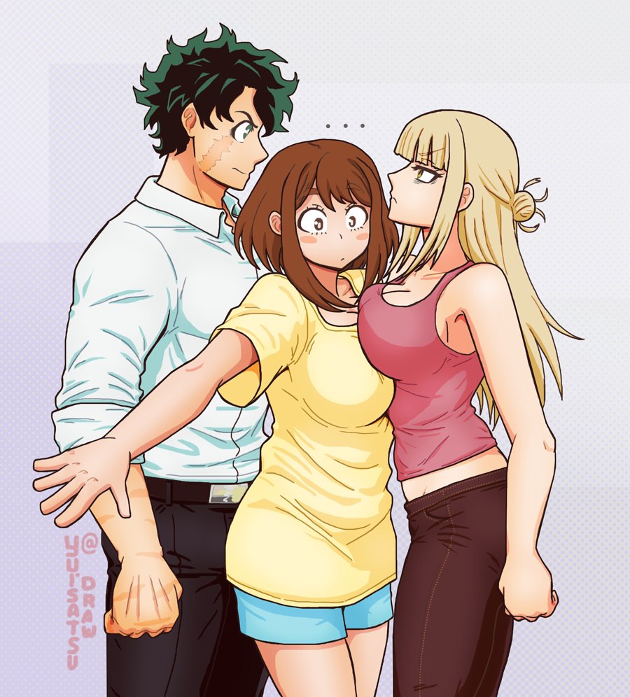 jisatsuTEATIME's tweet photo. ♂️😳♀️ #mha #heroaca_a #ヒロアカ https://t.co/FXgtmK6uGQ
