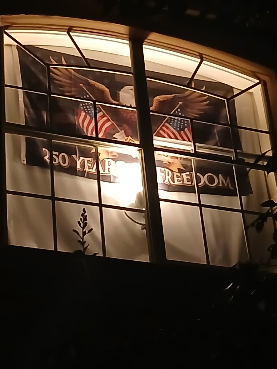 greglovesJesus's tweet photo. This is the way my wife and I choose to celebrate our American sovereignty from the cabal. https://t.co/0RtCaCNM4E