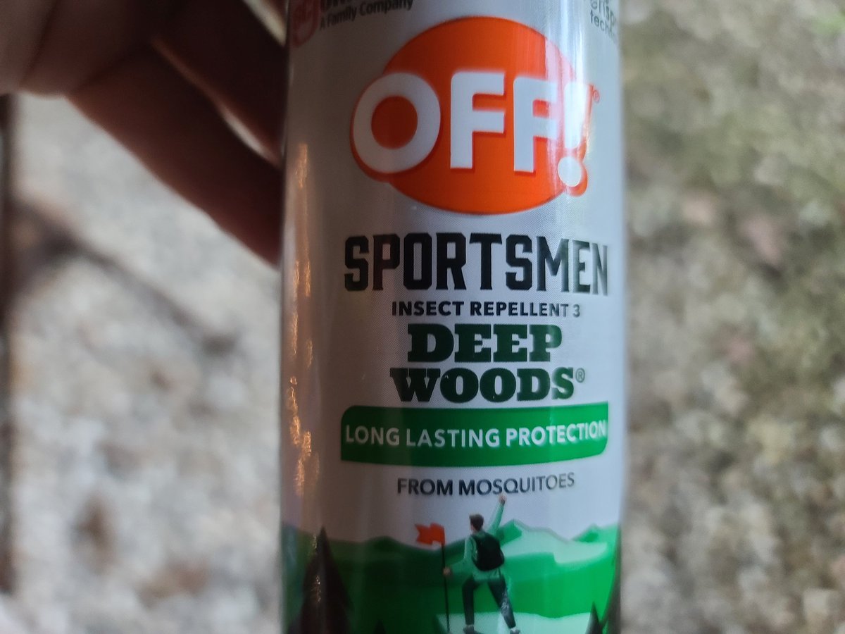Roodhouse's tweet photo. What is the deal with only being able to find normal Deep Woods Off, all there is anywhere is this for mosquitoes only https://t.co/s2pScgwH1b