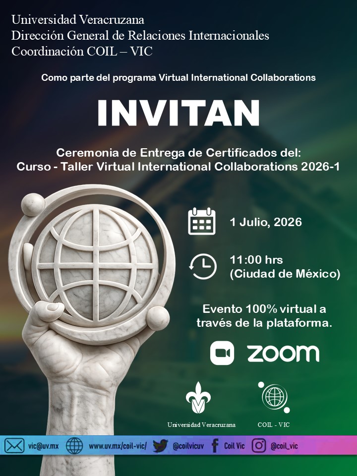 coilvicuv's tweet photo. Ceremonia de entrega de Certificados del: Curso - Taller VIC 2026-1 https://t.co/KR3Is84ENi