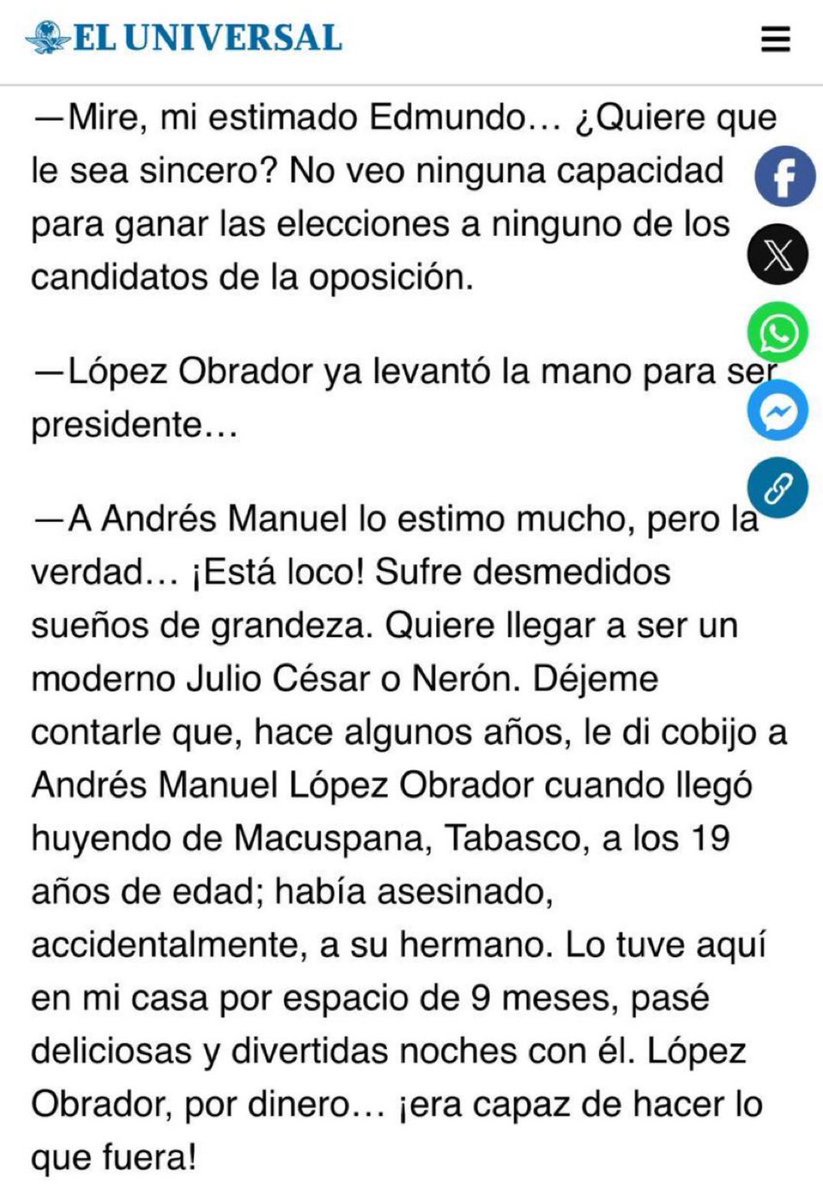 MarcelaSaebL's tweet photo. La homosexualidad entre “intelecuales”, periodistas y López Obrador es un secreto a voces.  

Viven enamorándose los oídos.  🤌🏾 https://t.co/OHWtWdN3Tp