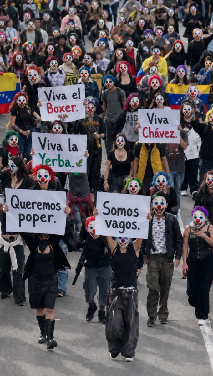 elpolemico1946's tweet photo. @PaulaM08 @ingandres00 Iban gritando era esto: https://t.co/SFD31t5i4z
