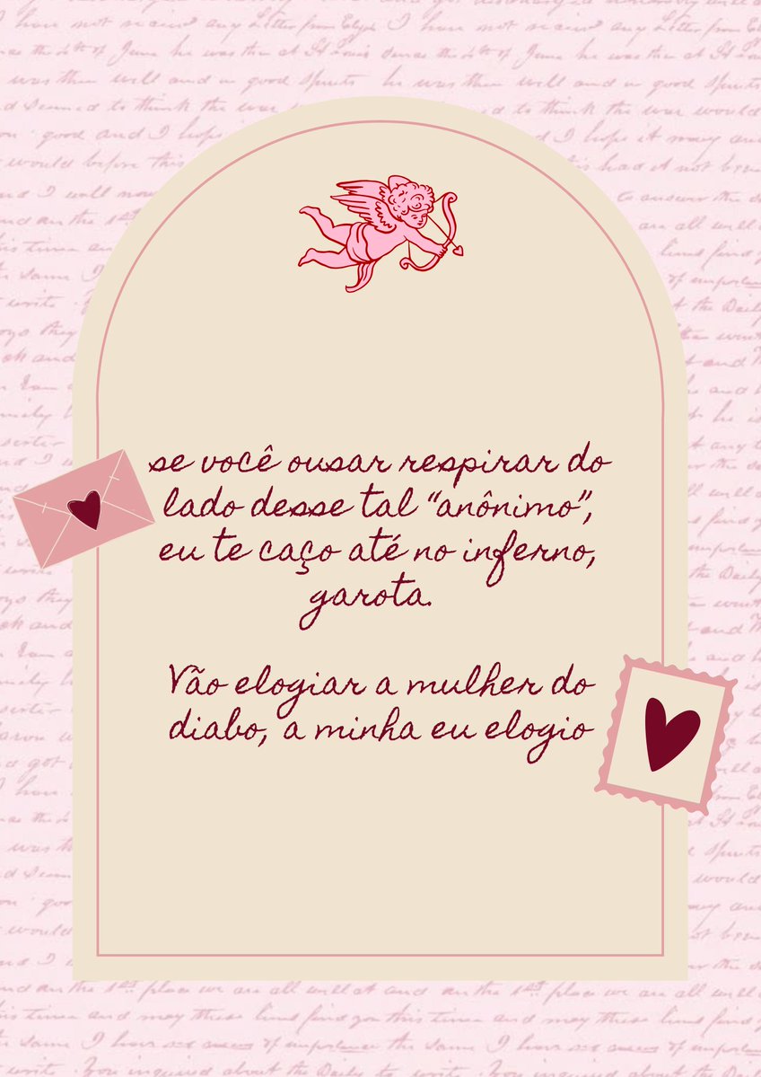 dearcupidelio's tweet photo. 𓂃 ࣪˖ 𝒄𝒐𝒓𝒓𝒆𝒊𝒐 𝒆𝒓𝒐𝒔

𝘥𝘦: anônimo 
𝘱𝘢𝘳𝘢: @littlereddhoo https://t.co/9389aabhBj