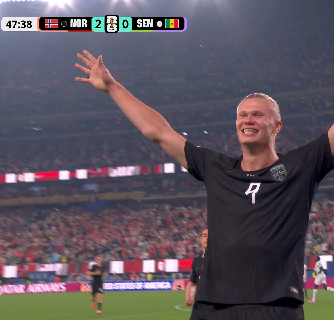 pisounalinha's tweet photo. Erling Haaland.

Jogador do CARALHO!

3 gols em 2 jogos na Copa do Mundo. https://t.co/CPNm9XX1X5
