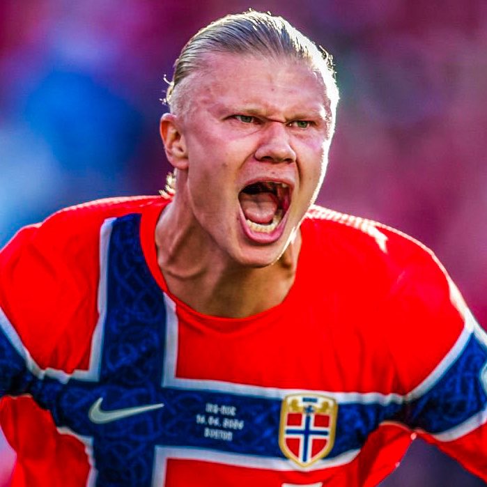 eurofootcom's tweet photo. 🚨🇳🇴 In his FIRST ever World Cup tournament, Erling Haaland (25) has 4 goals in 2 matches! ⚡️ 

• ⚽️⚽️ vs Iraq
• ⚽️⚽️ vs Senegal https://t.co/OpNvuVRta4